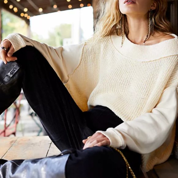 Free People Never Leaving Pullover - Picture 1 of 4